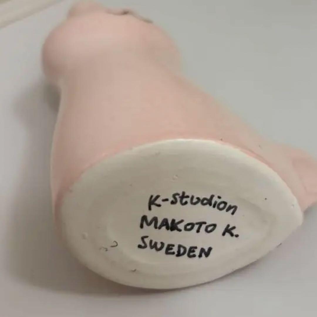 新品・未使用　鹿児島睦　En Liten Van ピンク　フラワーベース