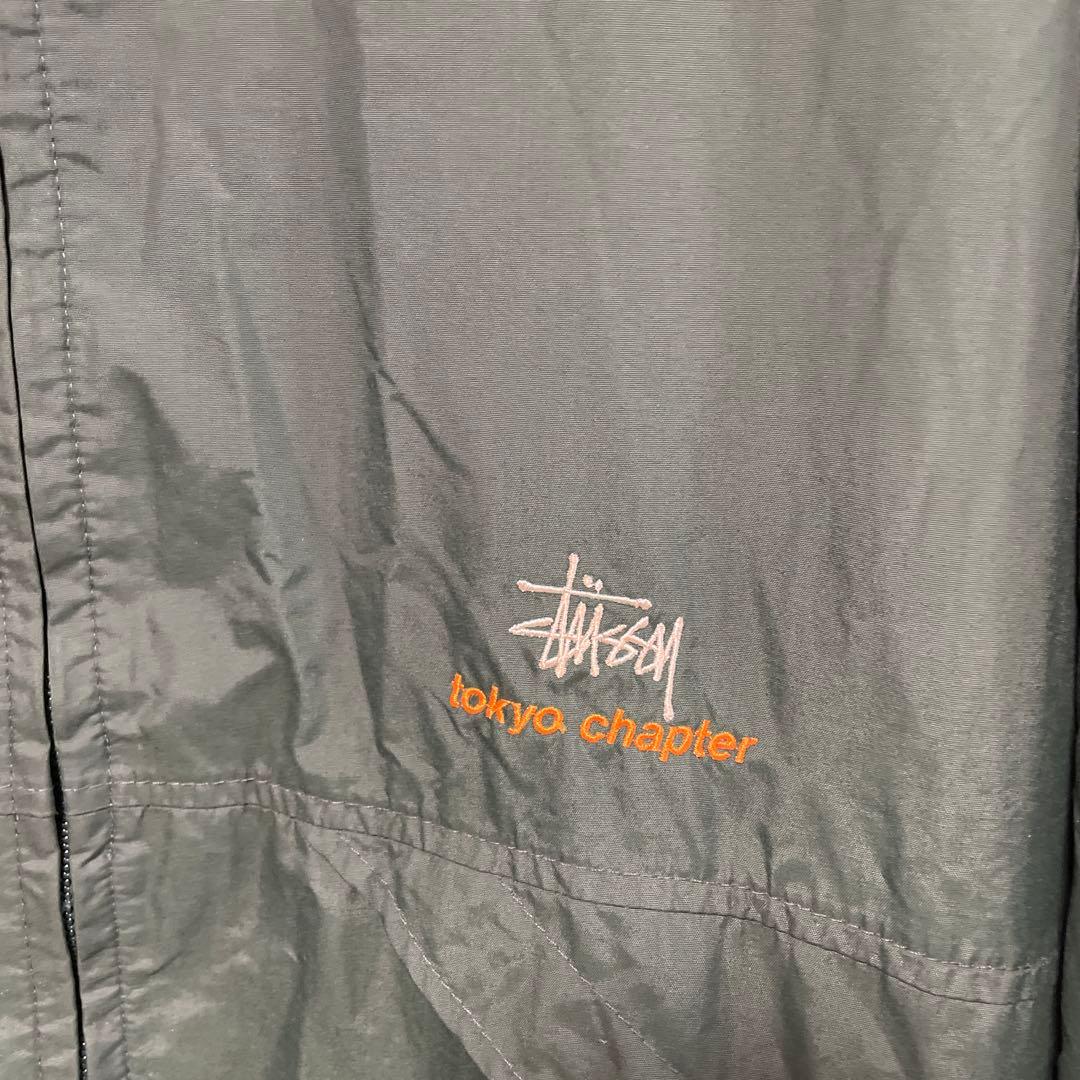 Stussy 東京チャプター ナイロンジャケット ダークグリーン