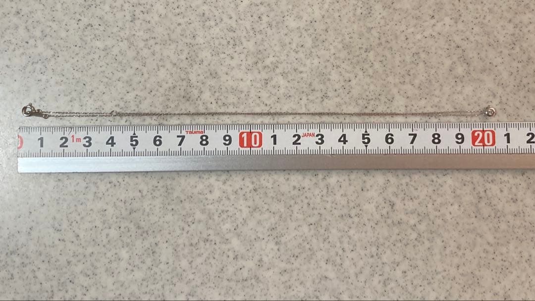 一粒ダイヤ　k10WG ダイヤネックレス