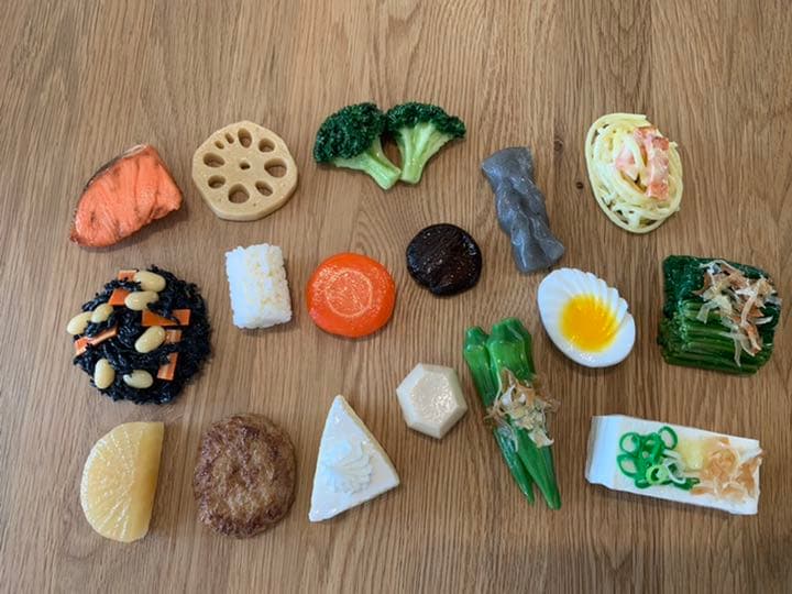 ダイエットサロン必見‼️お食事説明の時に役立つ食品サンプル