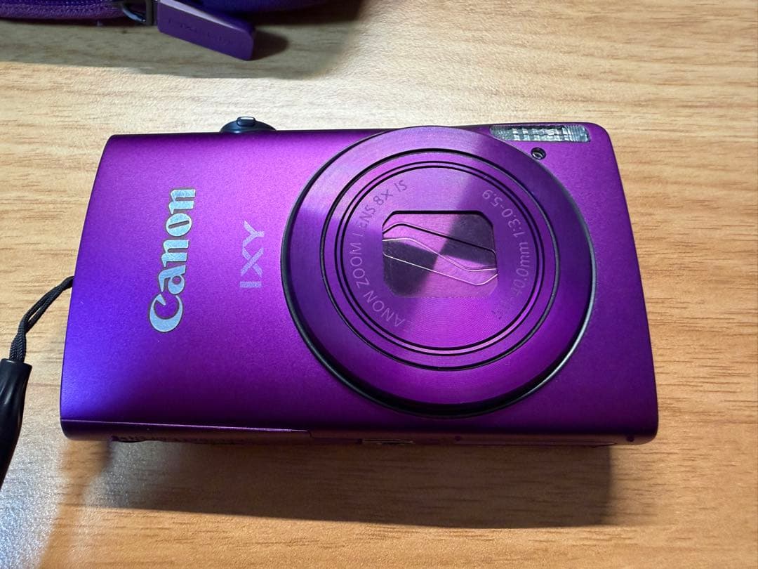 Canon IXY パープル デジタルカメラ