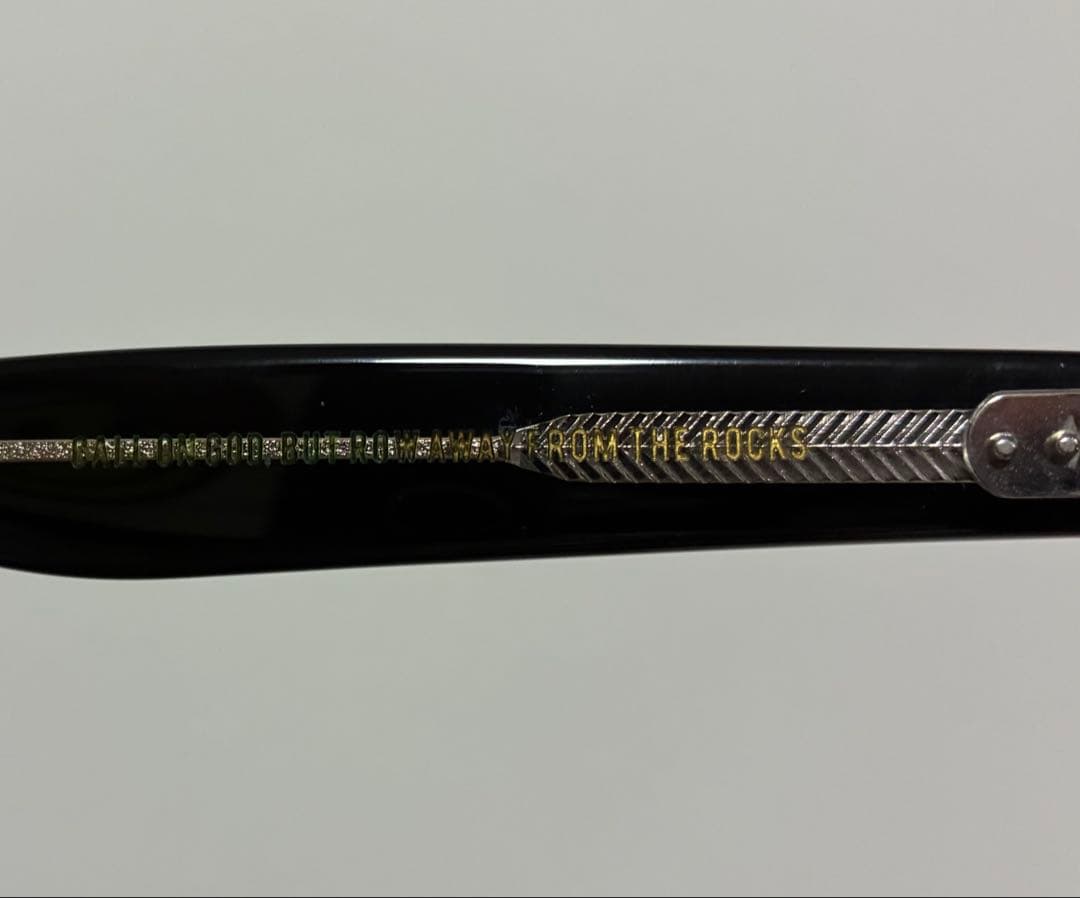 美品 CRIMIE ROB BIKER SHADE サングラス メガネ ブラック