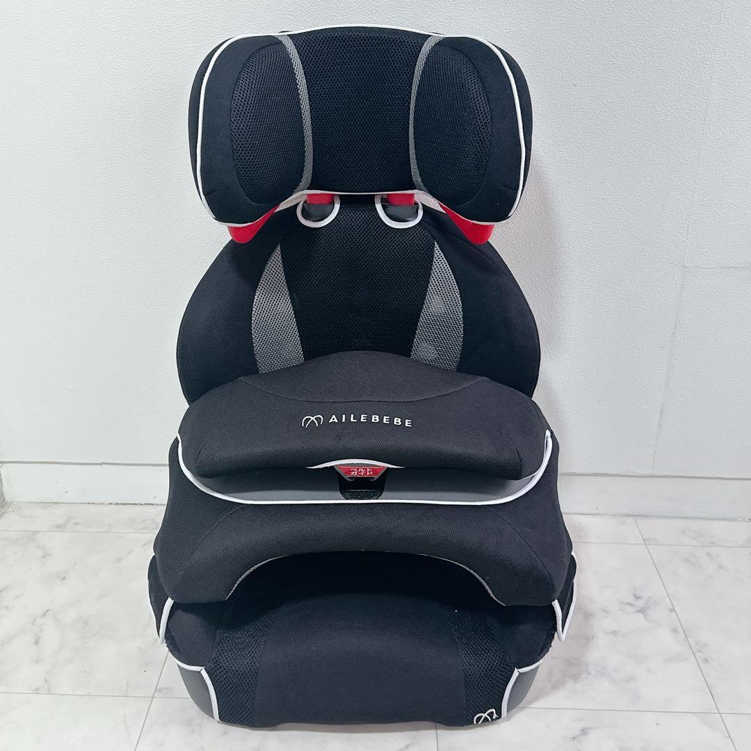 AILEBEBE チャイルドシート ジュニアシート ブラック サラット