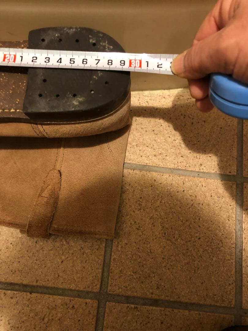 ベージュ スエード ショートブーツ