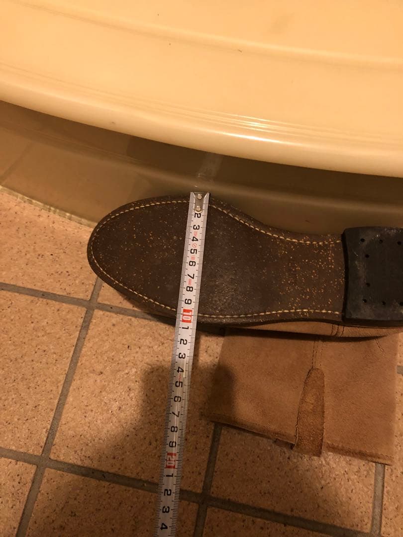 ベージュ スエード ショートブーツ