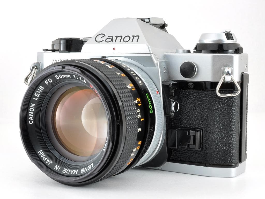 キヤノン AE-1 PROGRAM シルバー FD 50/f1.4 SSC 動確