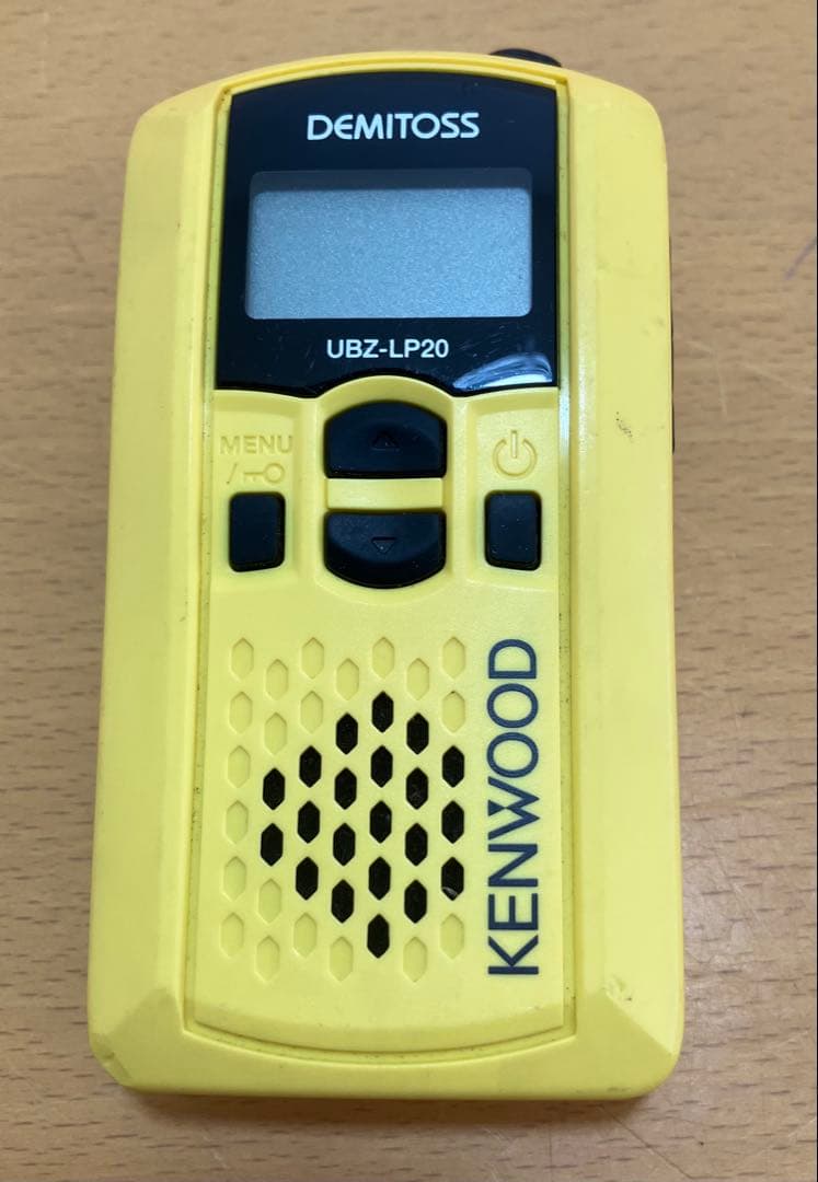 【KENWOOD/ケンウッド】トランシーバー×2　UBZ-LP20　通電確認済