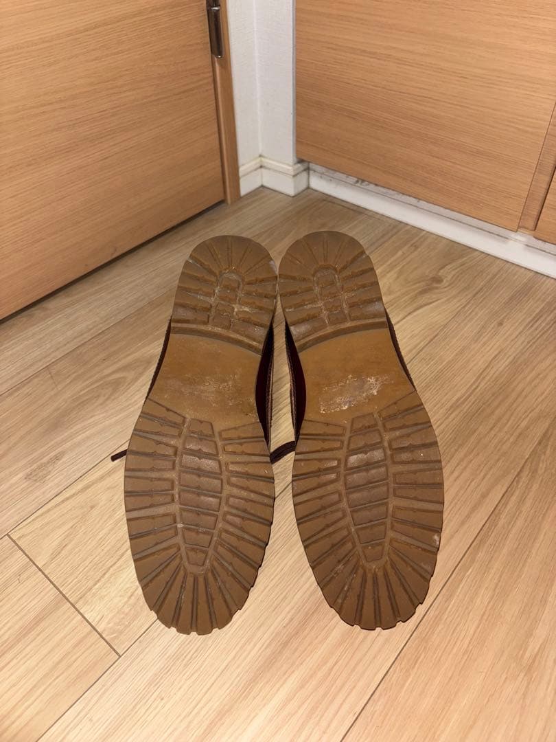 REGAL リーガル モカシンシューズ バーガンディ ミドルカット