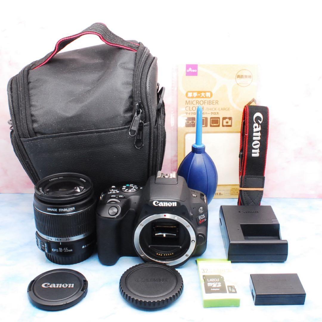 キャノン kiss X9☆一眼レフカメラ☆手ぶれ補正レンズ☆スマホ転送OK