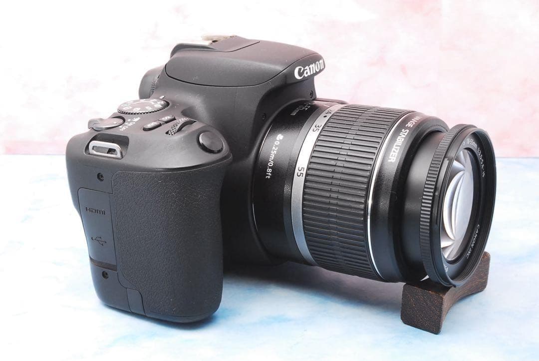 キャノン kiss X9☆一眼レフカメラ☆手ぶれ補正レンズ☆スマホ転送OK