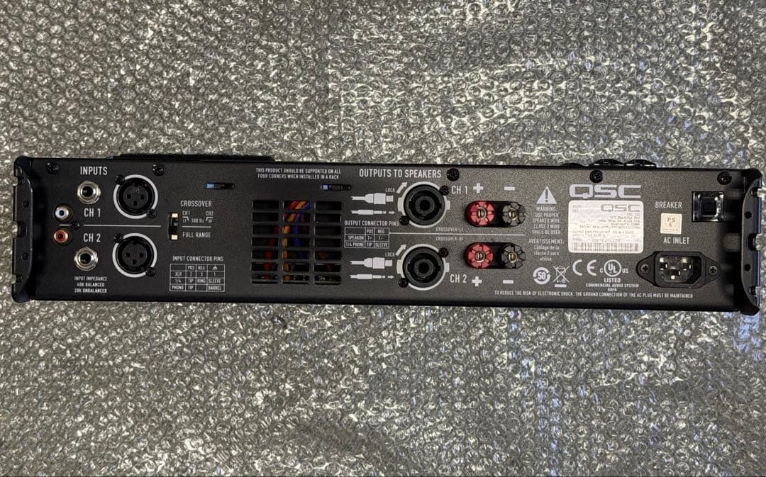 QSC GXD5 パワーアンプ