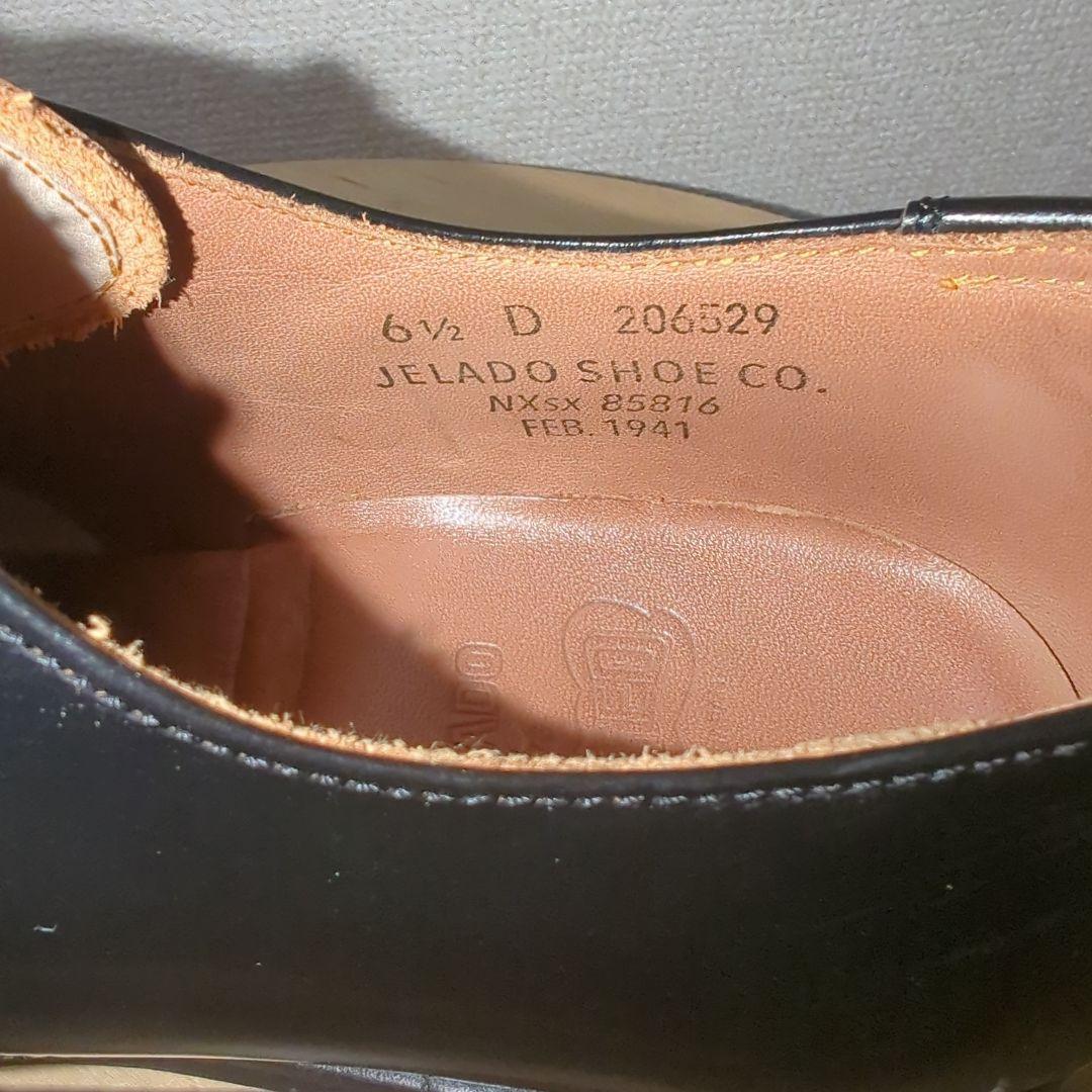 JELADO サービスシューズ 6H 24.5cm 箱・シューツリー付き