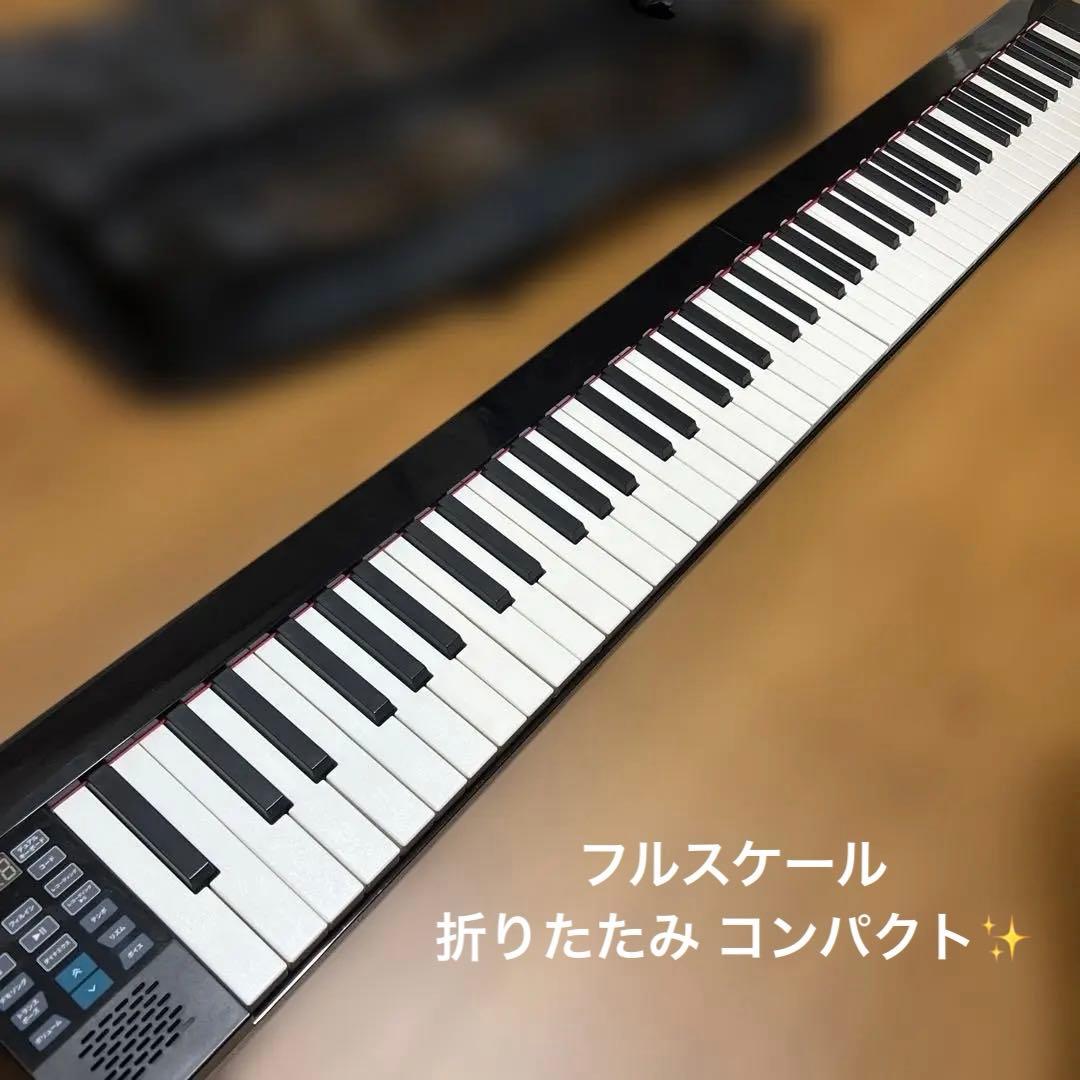 TORTE トルテ 電子ピアノ 折りたたみ式 88鍵盤 フルスケール