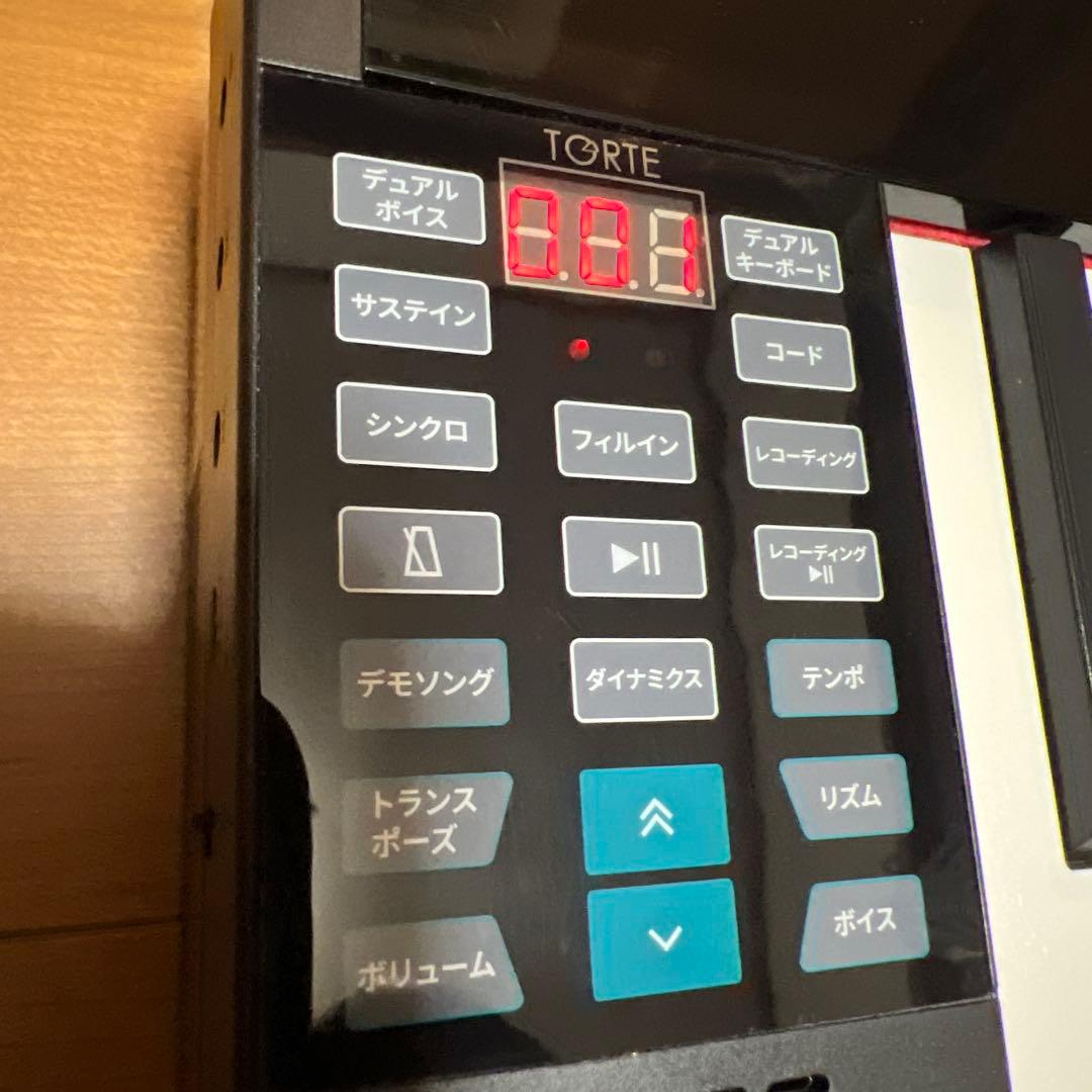 TORTE トルテ 電子ピアノ 折りたたみ式 88鍵盤 フルスケール
