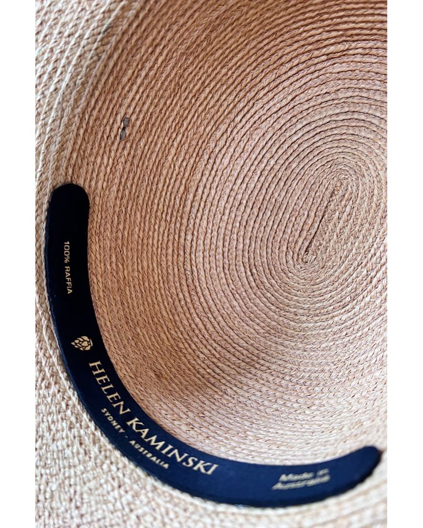 ヘレンカミンスキー ラフィア 帽子　箱あり