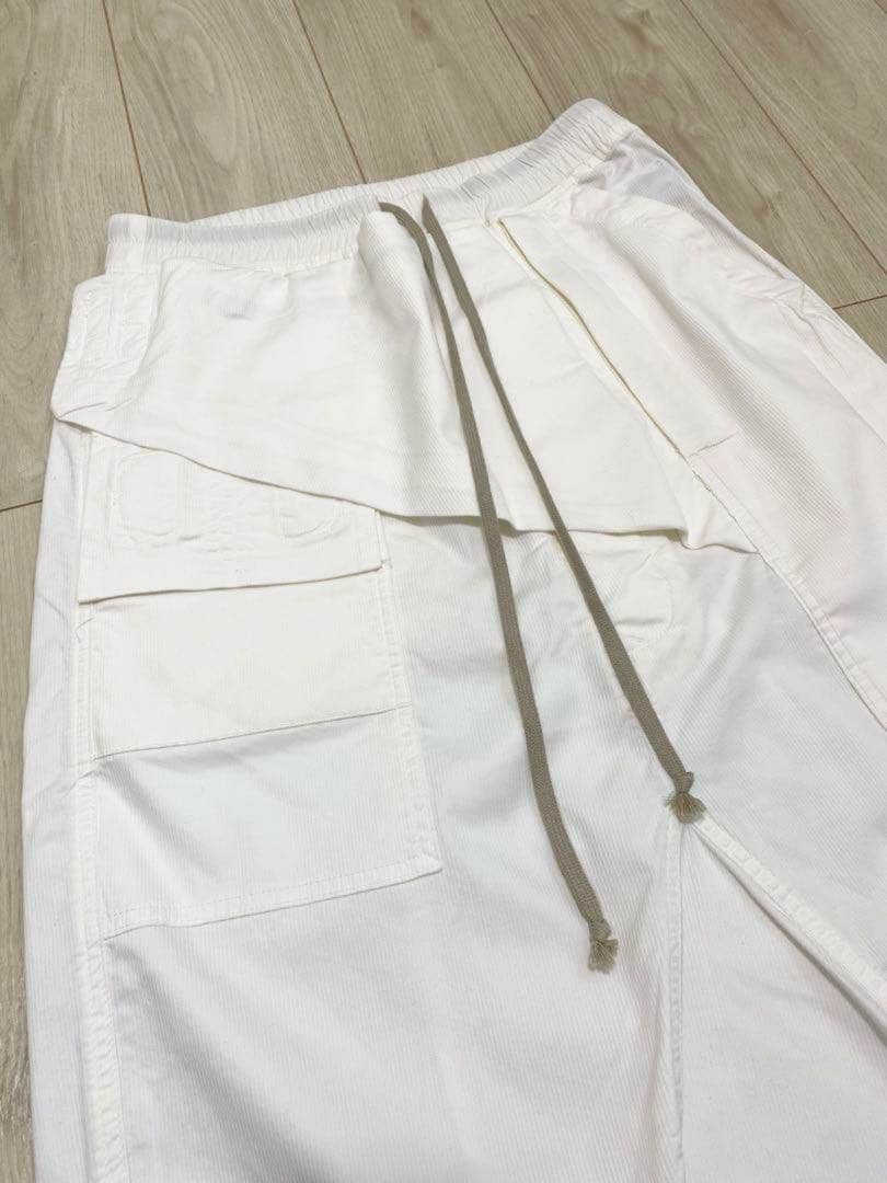 何*語様 rick owens DRKSHDW メンフィスポッズ　XS 白