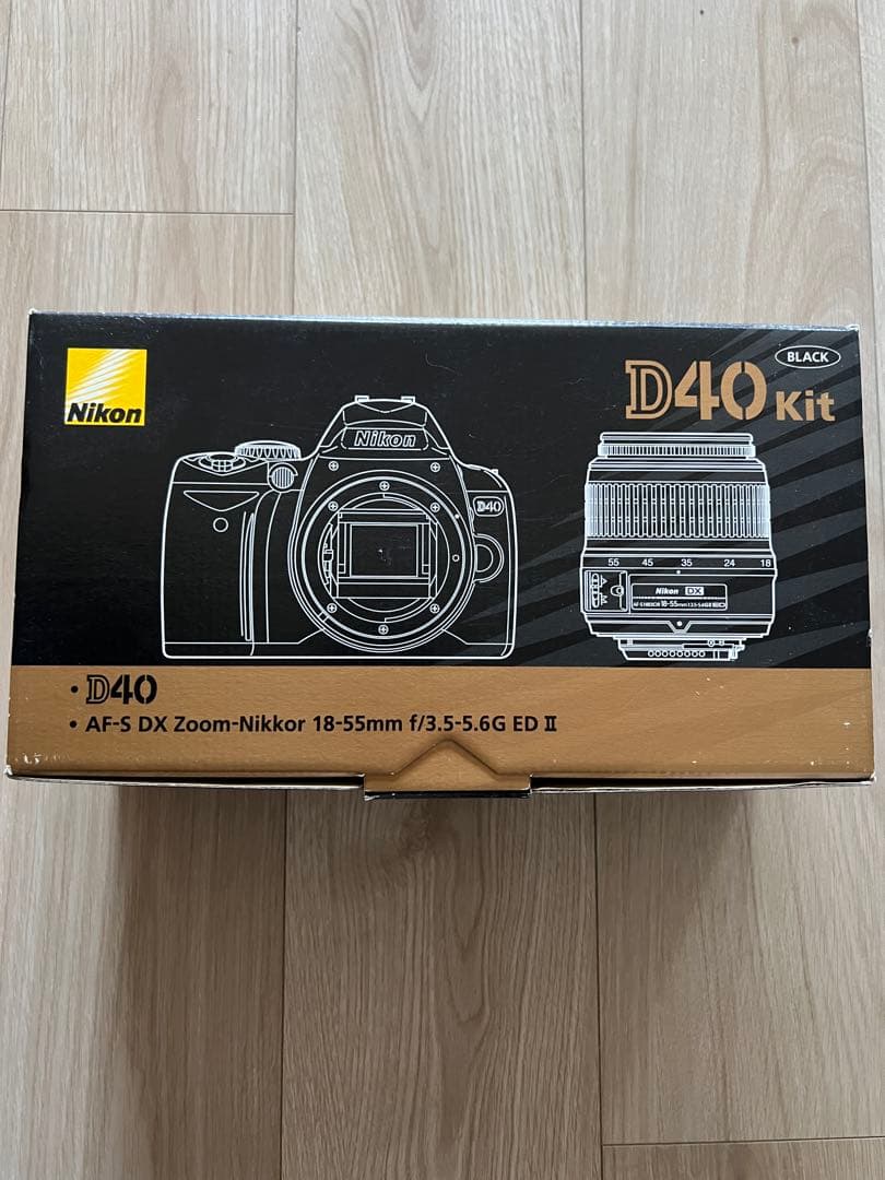 Nikon D40 デジタル一眼レフカメラ ブラック