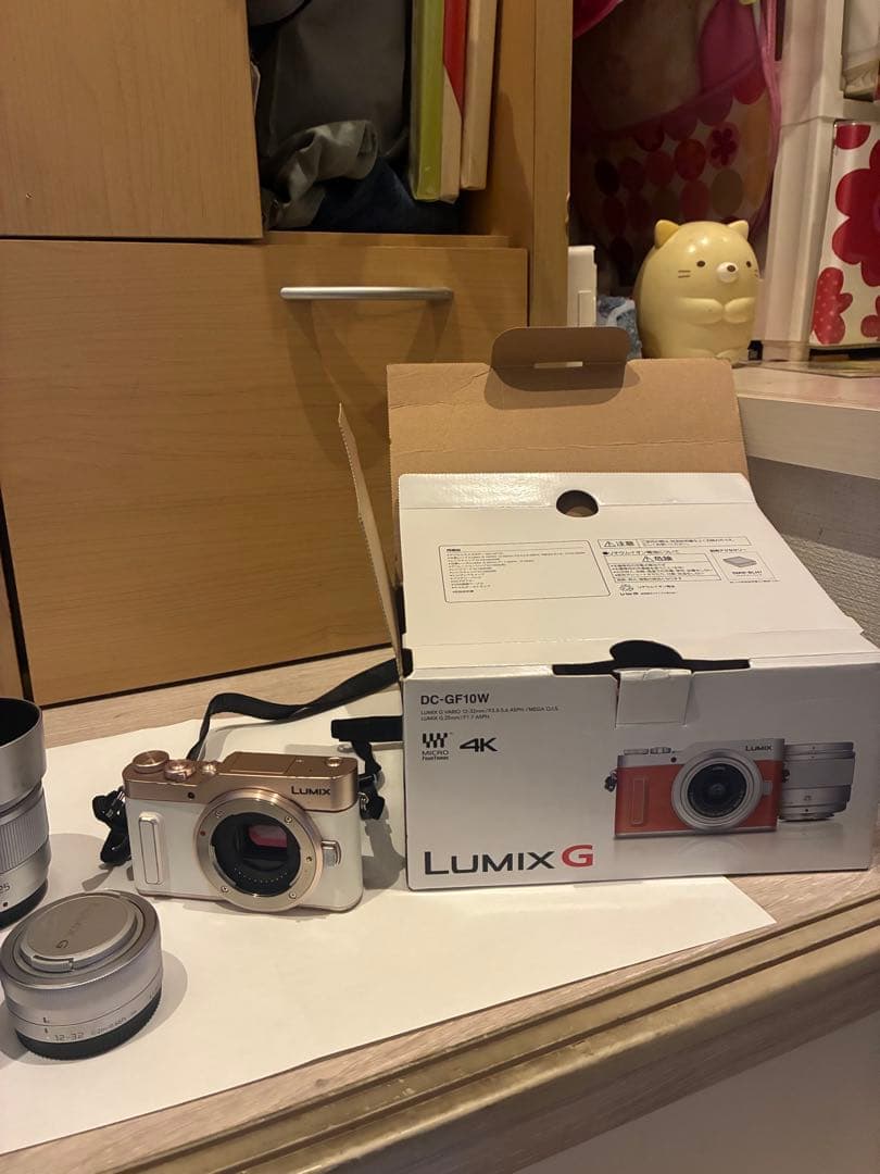 Panasonic LUMIX ミラーレス一眼カメラ DC-GF10W