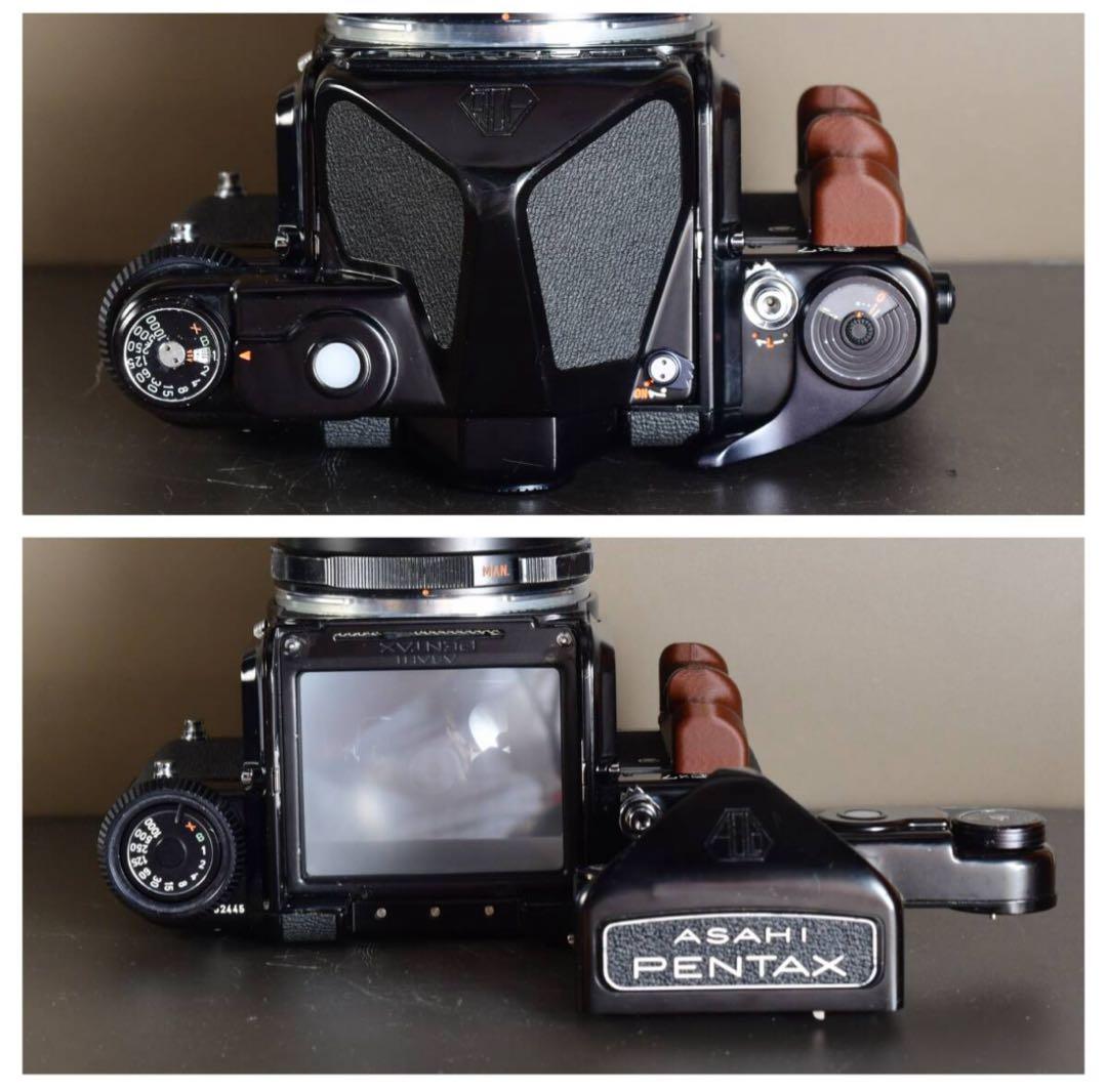 みやび 分解清掃・整備済み 完動品 PENTAX 6×7 レンズ2本付き