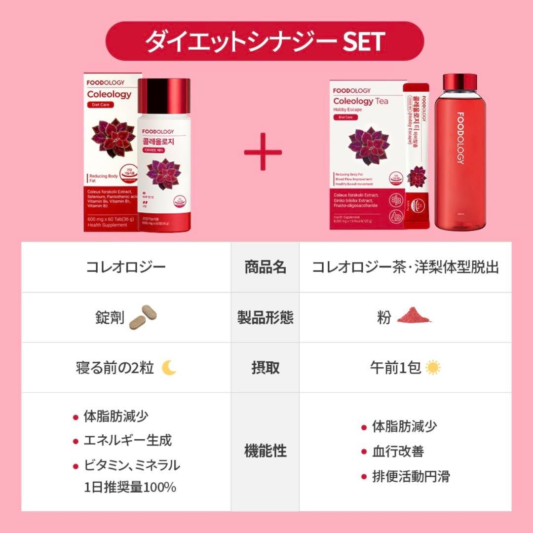 フードオロジ コレオロジー コレオロジーティー ダイエット セット