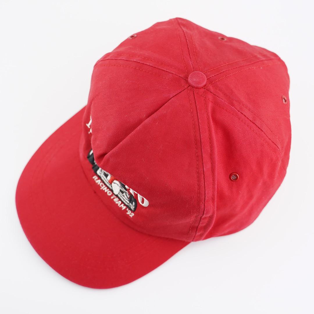 Marlboro マルボロ 帽子 キャップ ロゴ 刺繍 90s 赤 18397