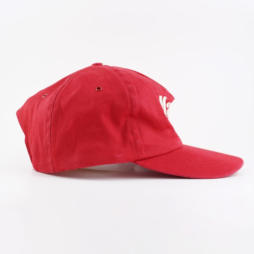 Marlboro マルボロ 帽子 キャップ ロゴ 刺繍 90s 赤 18397