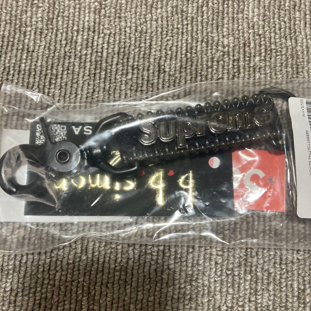 Supreme Simon Denim Keychain 黒
