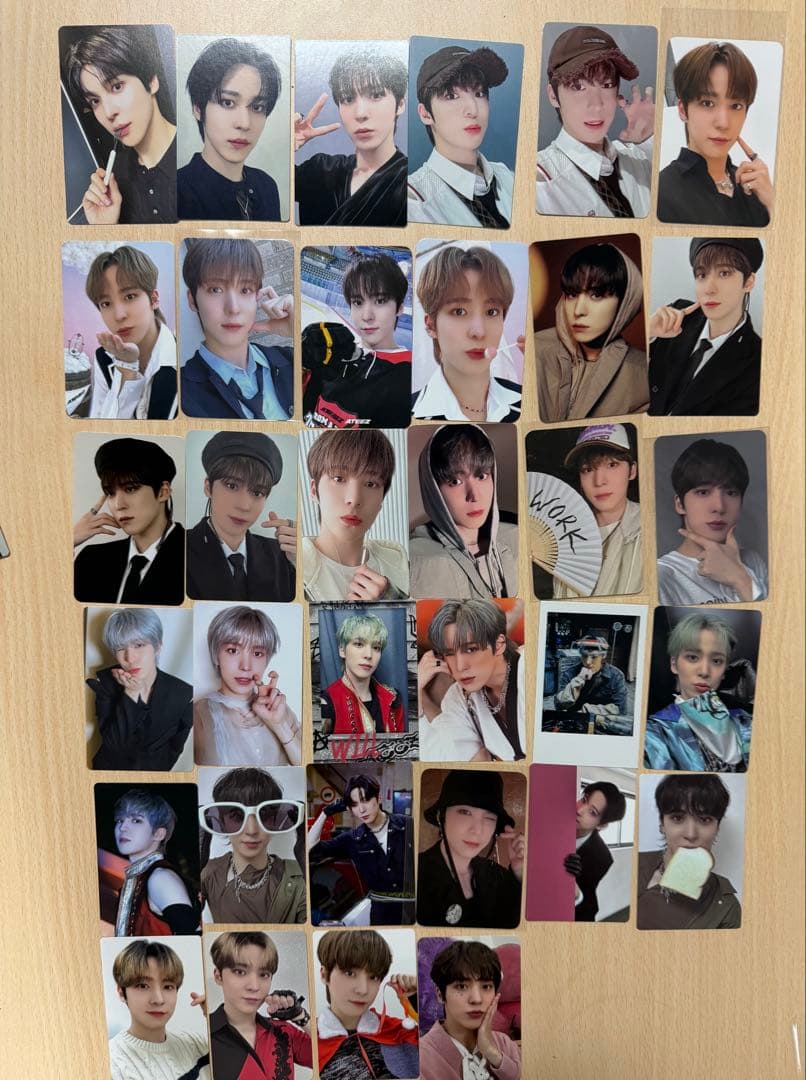 ATEEZ ユノ　各種トレカセット