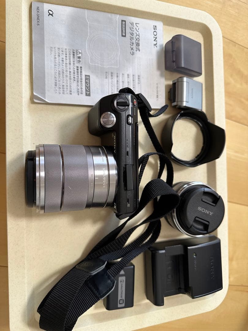 SONY NEX-5 ミラーレス一眼　ダブルレンズキット