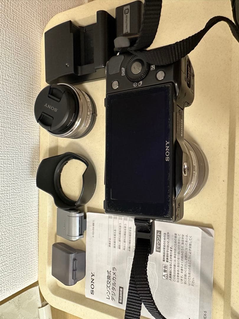 SONY NEX-5 ミラーレス一眼　ダブルレンズキット