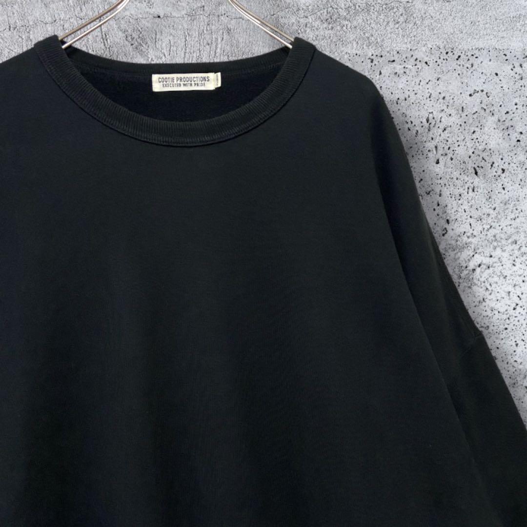 【希少XL・肉厚生地】COOTIE ヘビーオンス スウェット 黒 降谷建志 Kj