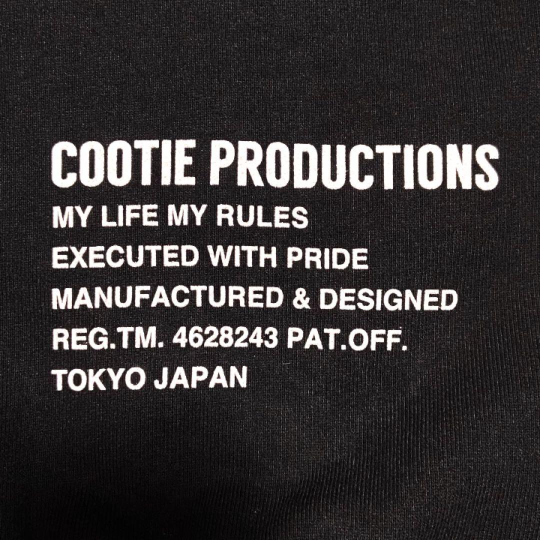【希少XL・肉厚生地】COOTIE ヘビーオンス スウェット 黒 降谷建志 Kj