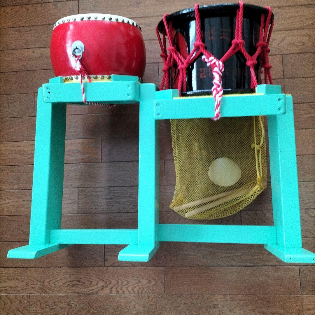 幼児　お子様用　和太鼓セット　中古品