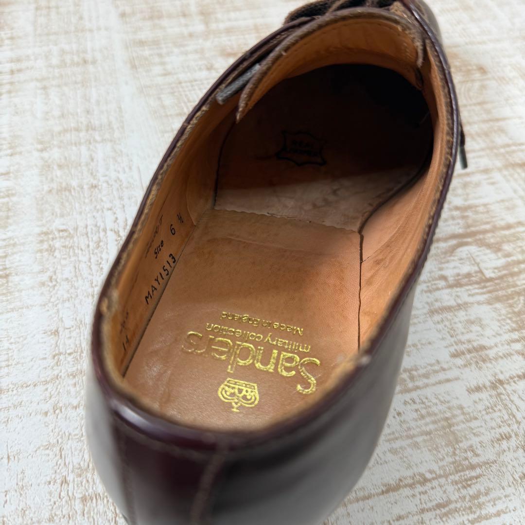 Sanders サンダース　ミリタリーダービー　サイズ6 1/2