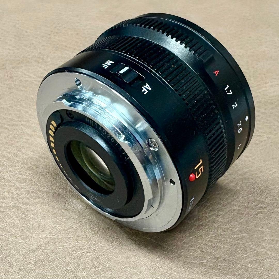 【美品】LUMIX 15mm f/1.7 (H-X015-K)レンズ