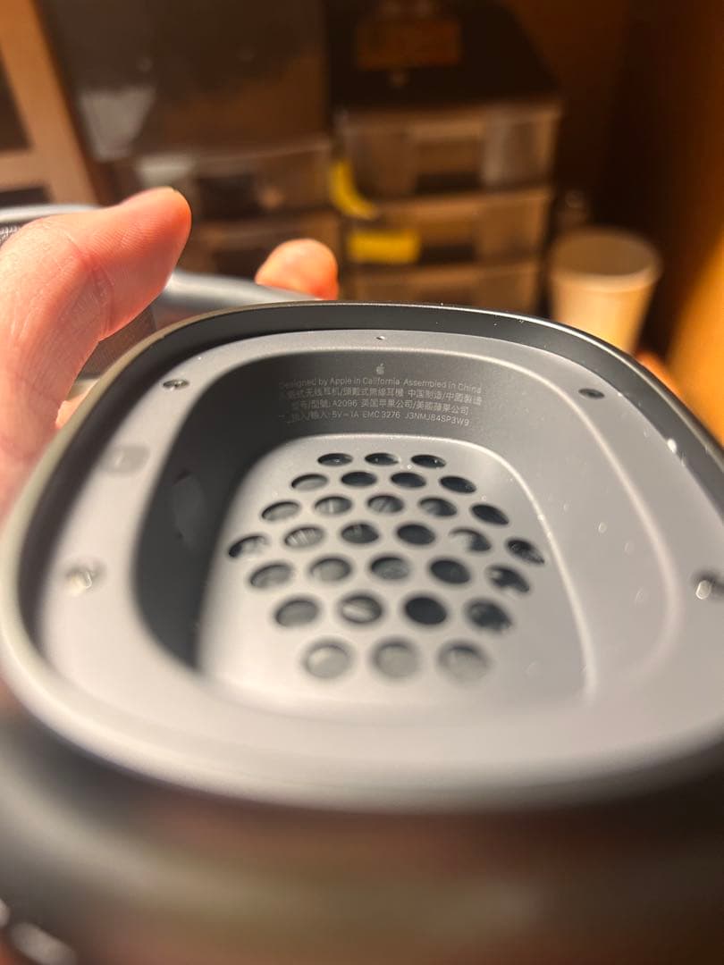 AirPods MAXブラック ケース付き