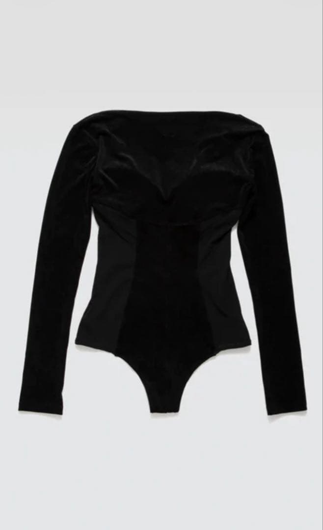 タグ付き美品　fetico×additionadelaide ベロアボディスーツ