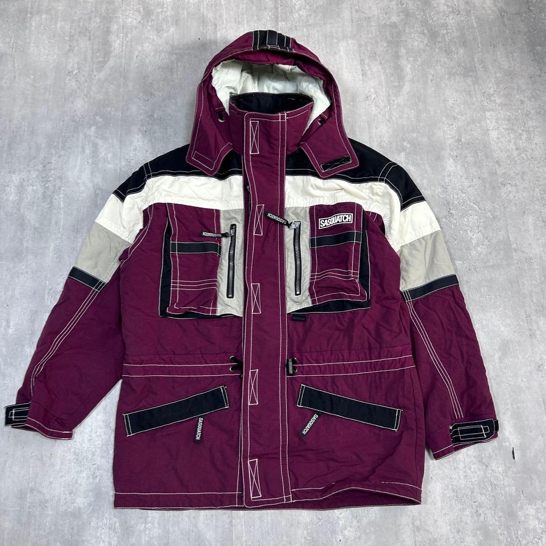 Z241 良品 SASQUATCH スキーウェア スノーウェア上下 XL メンズ