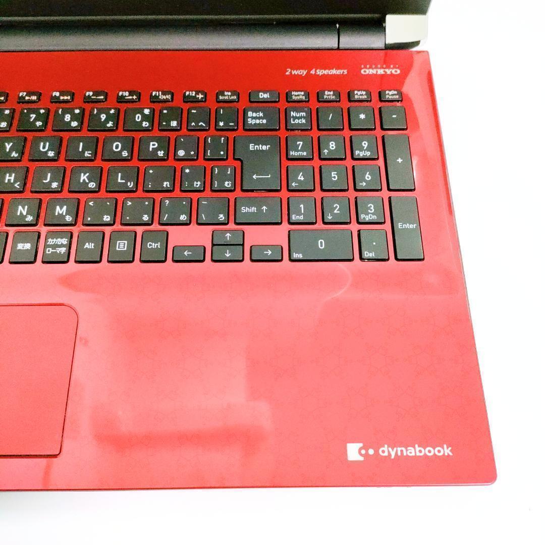 第8世代i3✨️Windows11 SSD512GB オフィス 赤ノートパソコン