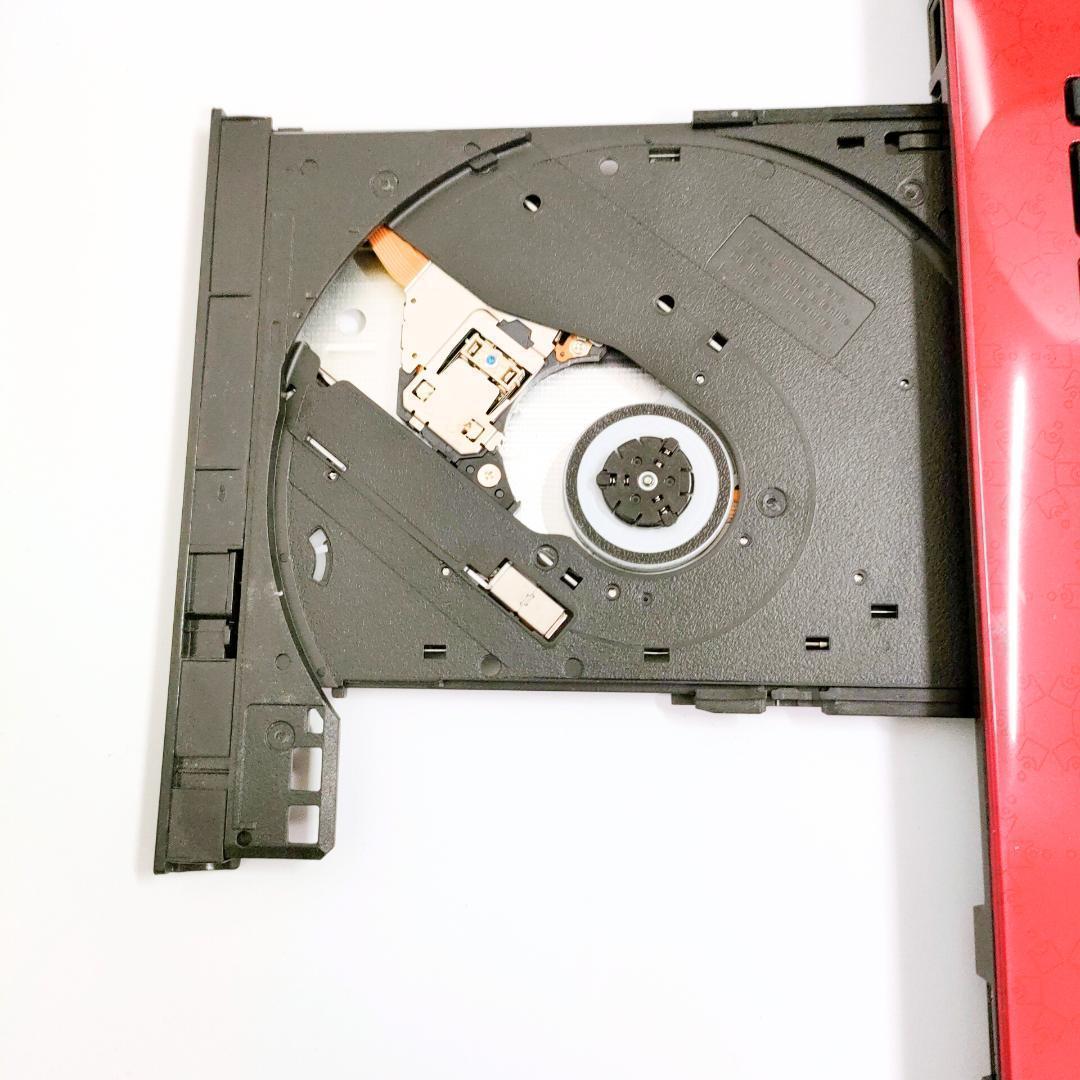 第8世代i3✨️Windows11 SSD512GB オフィス 赤ノートパソコン