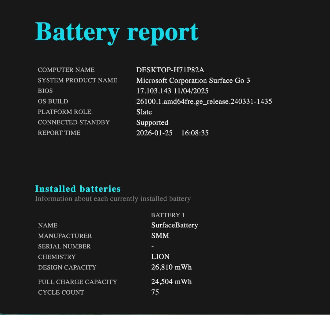 Surface Go 3、第10世代、フルHD+、8GB、128GB NVMe