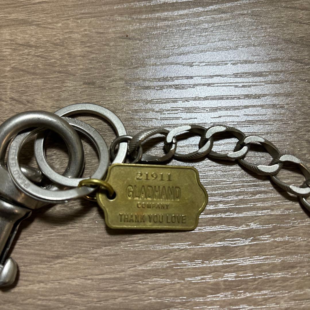 【GLADHAND＆Co.】ウォレットチェーン、カラビナ