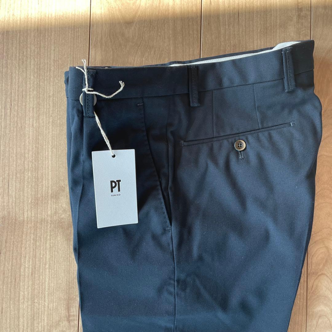 【新品未使用】PTTORINO PT01 スラックス トラウザーズ 46