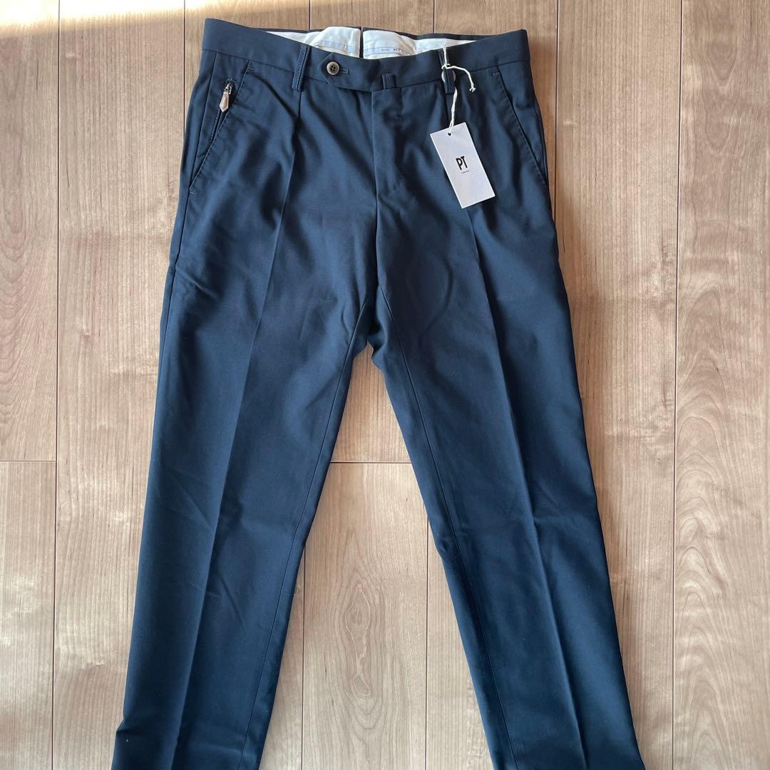 【新品未使用】PTTORINO PT01 スラックス トラウザーズ 46