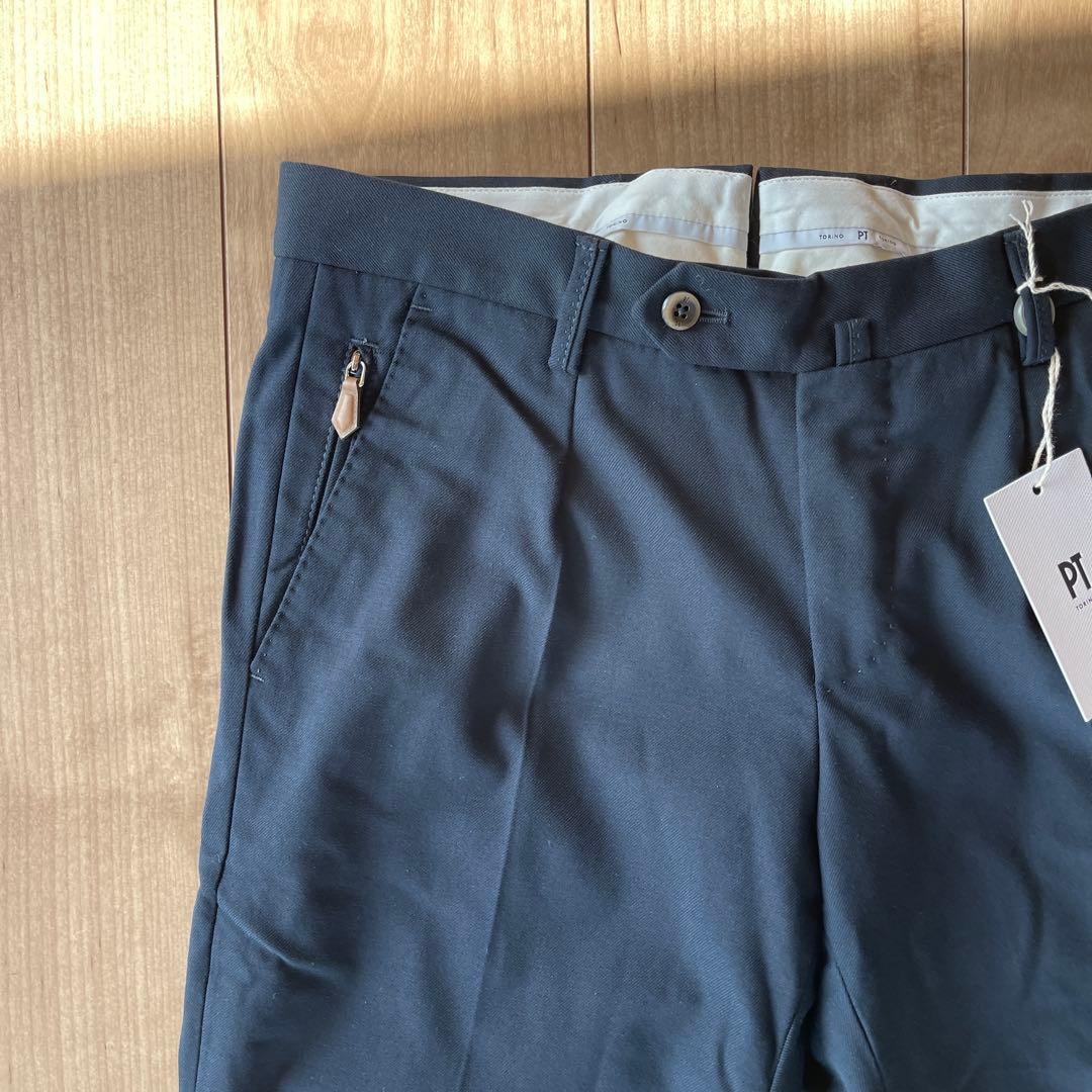 【新品未使用】PTTORINO PT01 スラックス トラウザーズ 46