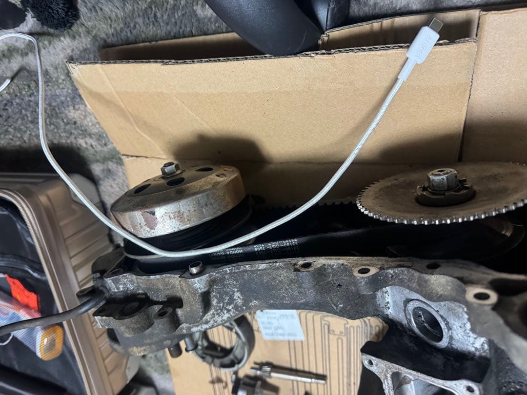 最終特別価格 AF35 ライブディオZX 純正エンジン 実働外し