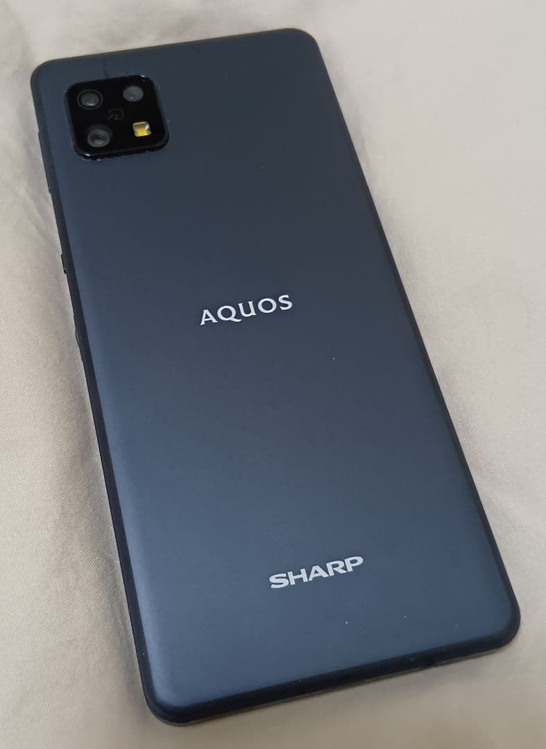 SHARP AQUOS sense6s ブラック 美品 楽天モバイル