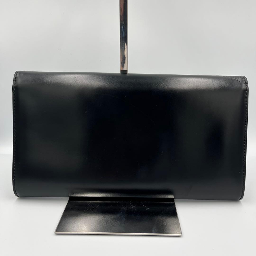 【廃盤品・希少】ルイヴィトン　エーゲ　オペラ　クラッチバッグ　ブラック　レザー