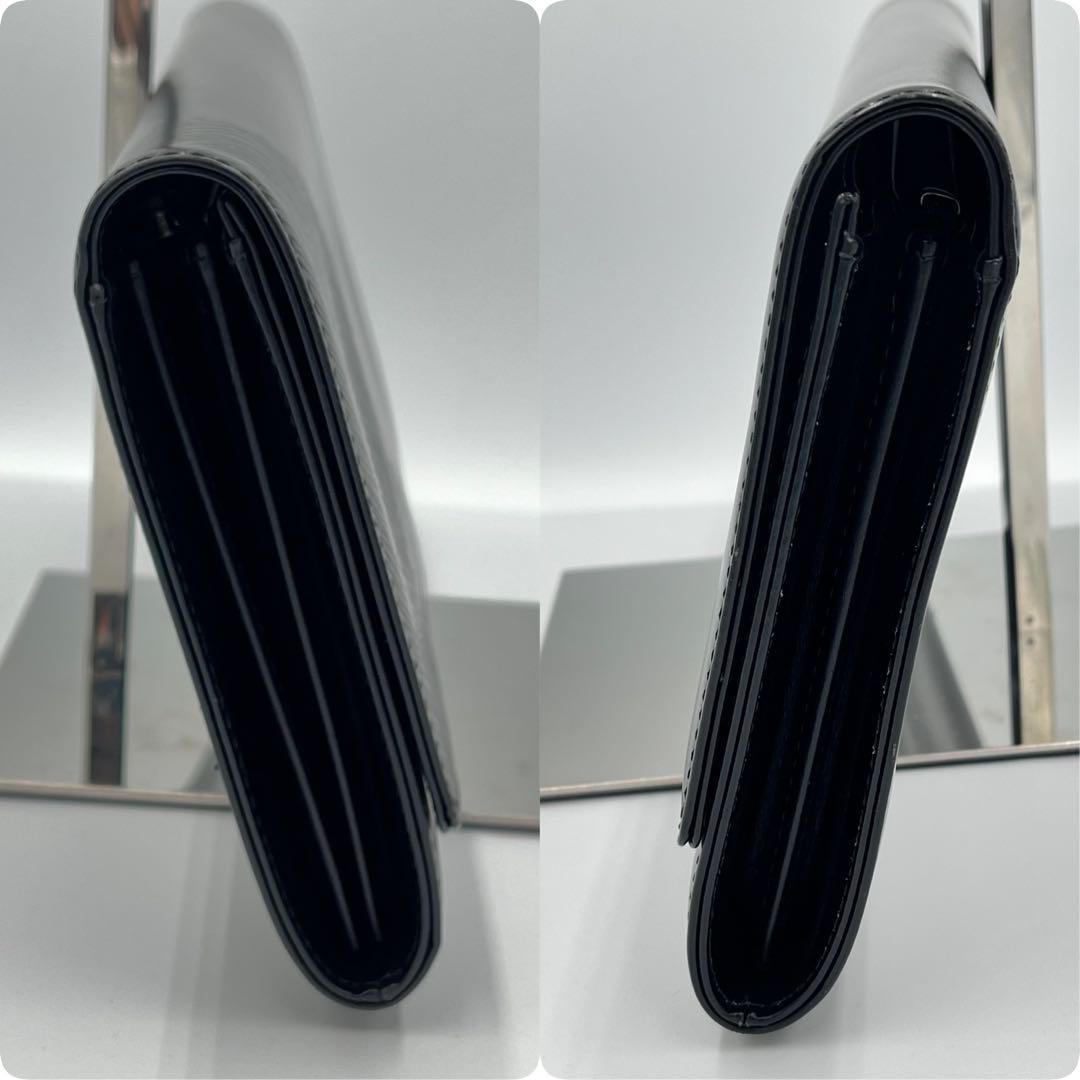 【廃盤品・希少】ルイヴィトン　エーゲ　オペラ　クラッチバッグ　ブラック　レザー