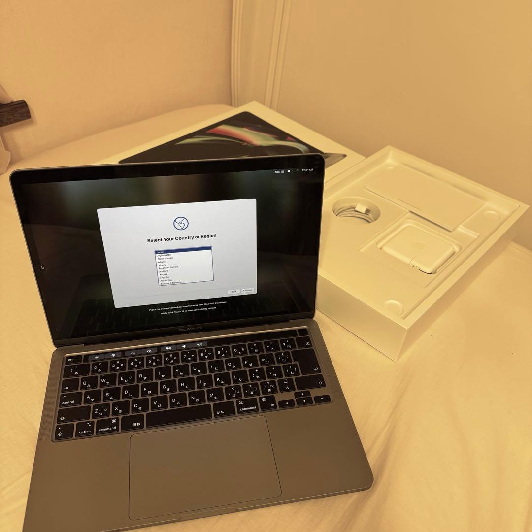 【美品】MacBook Pro M1 8GB 512GB 最大容量95%